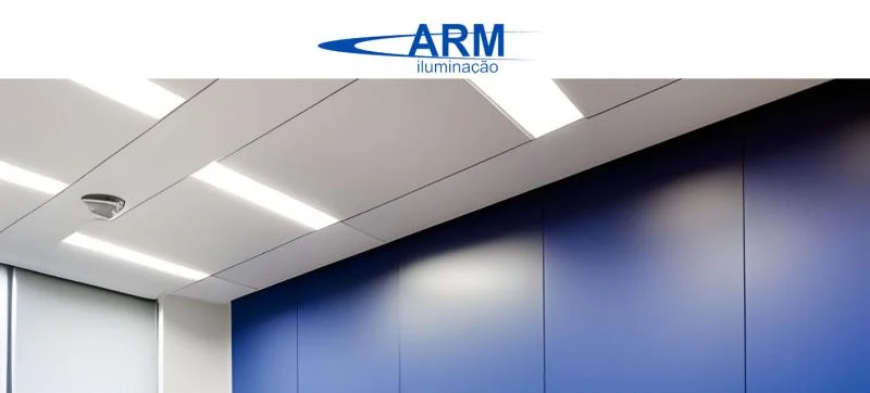 Iluminação de embutir no gesso