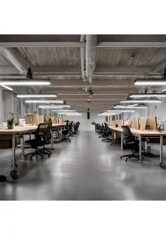 Iluminação industrial interna