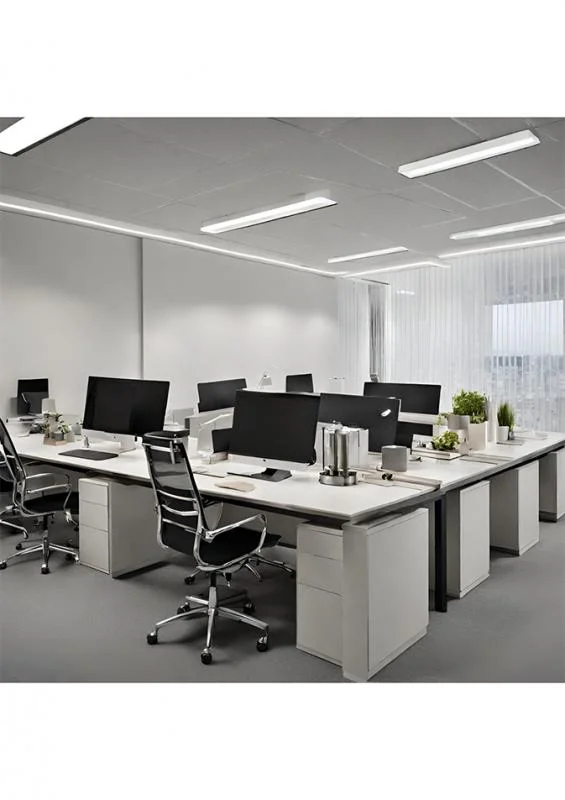 Luminária led de sobrepor para escritórios